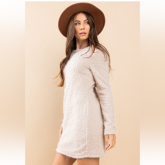 NWT Fuzzy Chic Sweater Dress - Picture 4 of 6